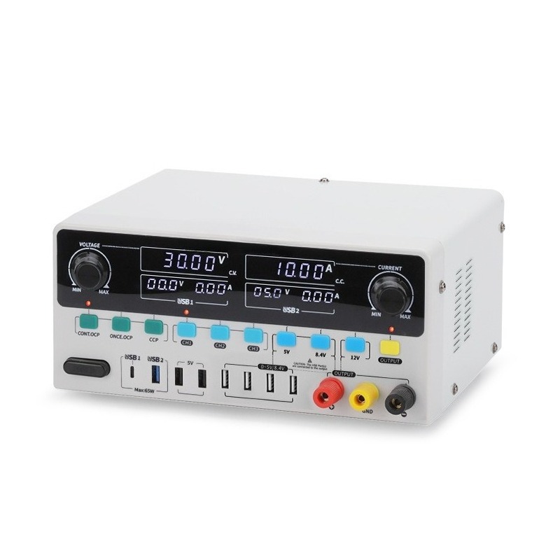 High Precision Dc Power Supply 30V 10A - Yüksek Hassasiyetli Lineer DC Regüleli Güç