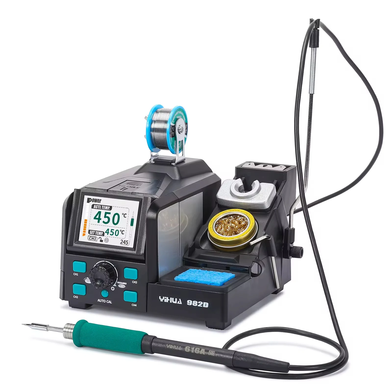 C210 Precision Soldering Station - 982D Dijital Hızlı Isıtma Lehimleme İstasyonu
