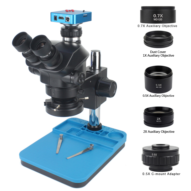 1080P 48MP 2K 4K HDMI USB VGA  - Simul-Focal Industrial Microscope 4K Hdmi incelemesi ve fiyatı
