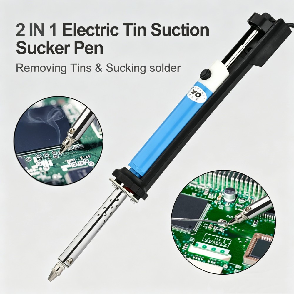 Elektrikli Lehim Sökme Makines - Desoldering Pump Electric Vacuum Station incelemesi ve fiyatı