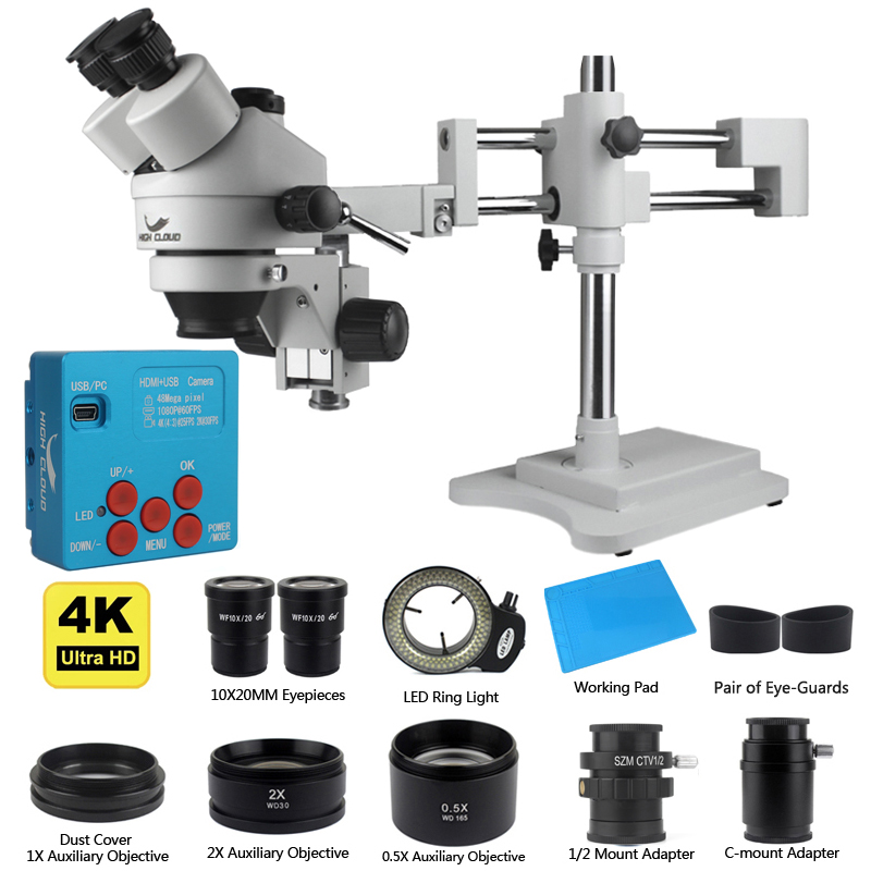 4K 48MP HDMI USB Endüstriyel K - Simul-Focal Industrial Microscope 4K Hdmi incelemesi ve fiyatı