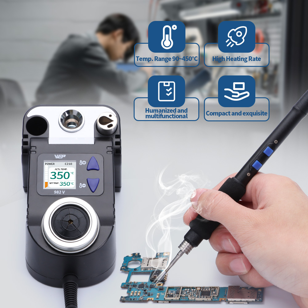 WEP Hassas Lehimleme Seti C210 - C210 Precision Soldering Station incelemesi ve fiyatı