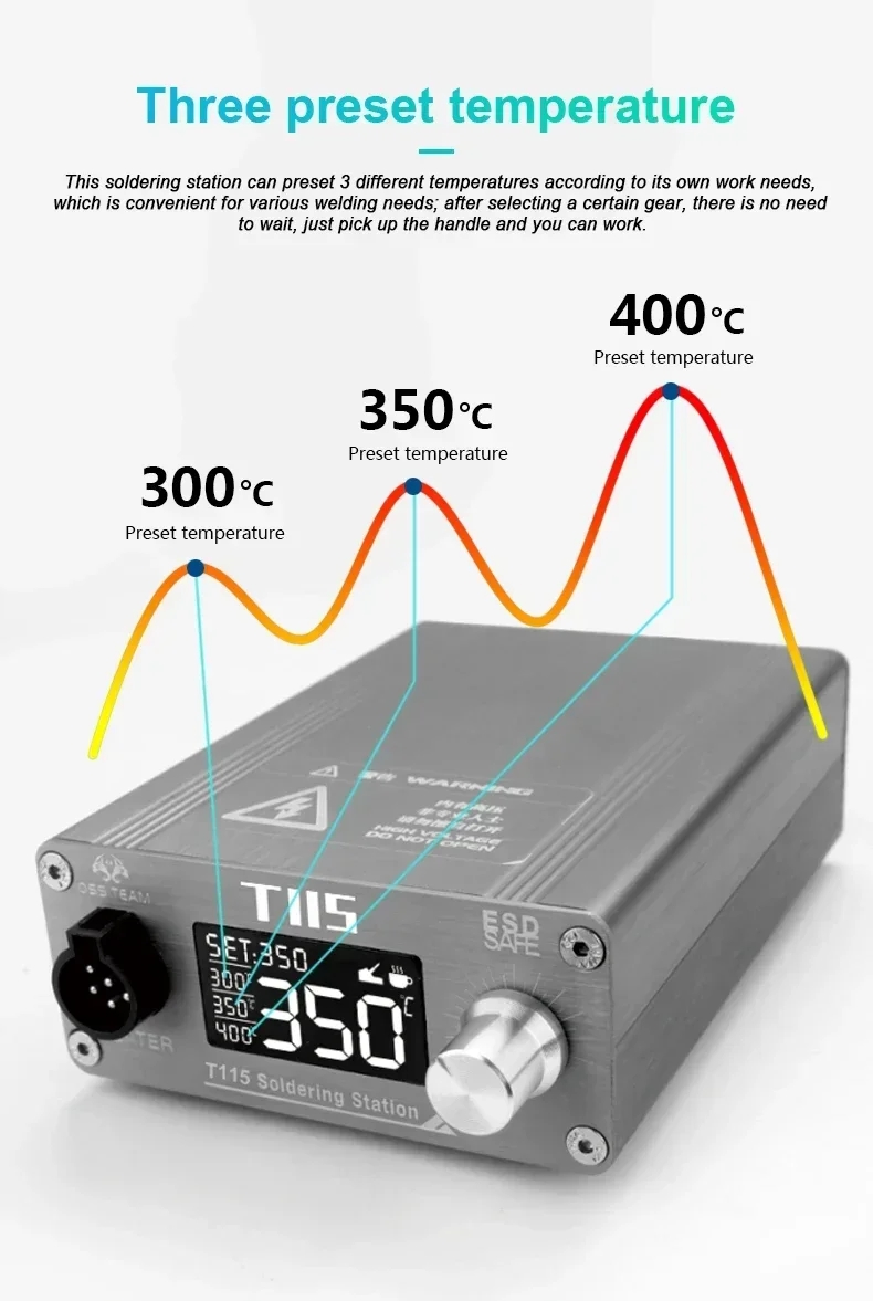 OSS T115 Mikro Nano Elektrikli - C115 Nano Soldering Iron Station incelemesi ve fiyatı