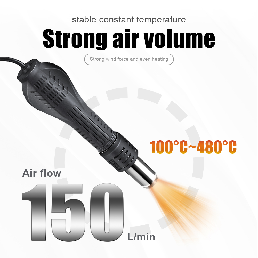 JCD 8898 750W lehimleme İstasy - 2 In 1 Soldering Rework Station 750W incelemesi ve fiyatı