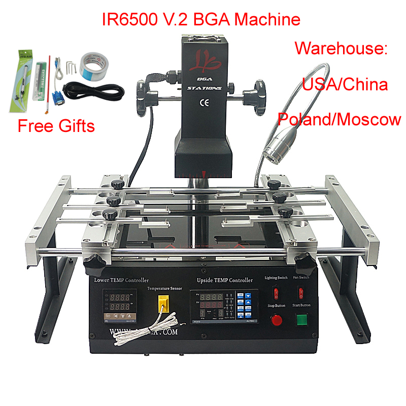 Lehim İstasyonu 2 Bölge IR6500 - Infrared Bga Rework Station incelemesi ve fiyatı