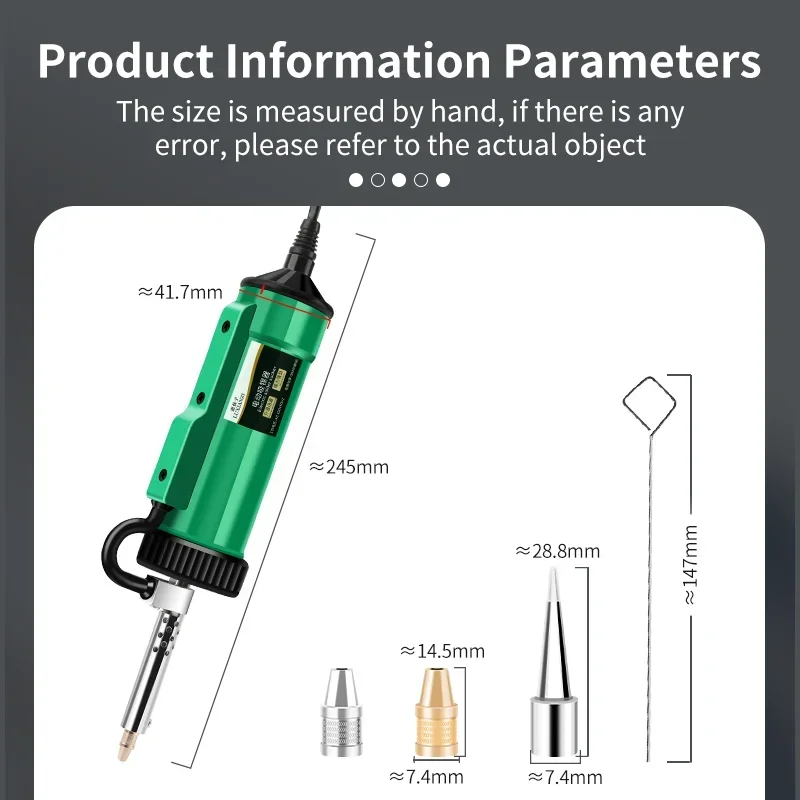 LUXIANZI Yeni 3'ü 1 Arada Otom - Desoldering Pump Electric Vacuum Station incelemesi ve fiyatı