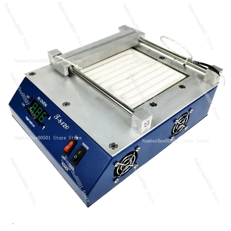 T-8120 Ön Isıtma Fırını T8120  - Infrared Bga Rework Station incelemesi ve fiyatı