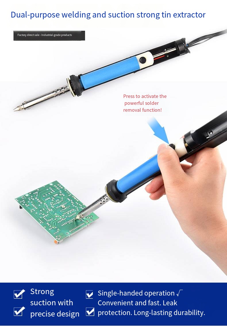 AC 110V/220V Elektrikli Lehim  - Desoldering Pump Electric Vacuum Station incelemesi ve fiyatı