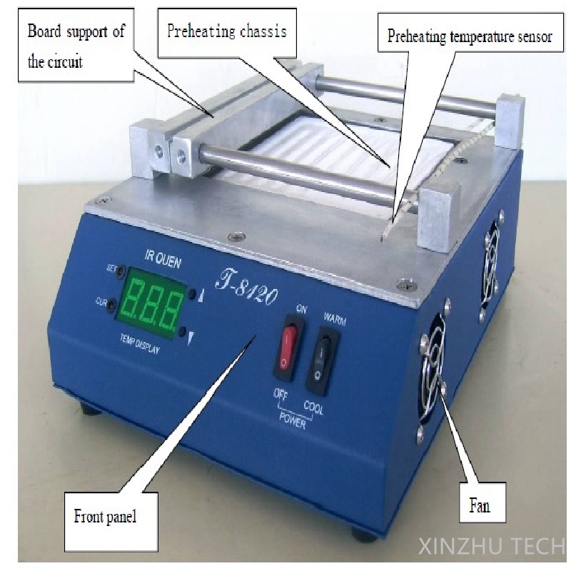 PUHUI T-8120 Ön Isıtıcı IR Ön  - Infrared Bga Rework Station incelemesi ve fiyatı